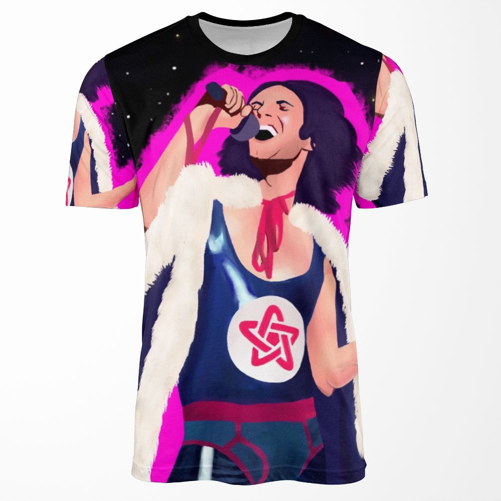 Danny Sexbang Space Painting All-over-print T-shirt