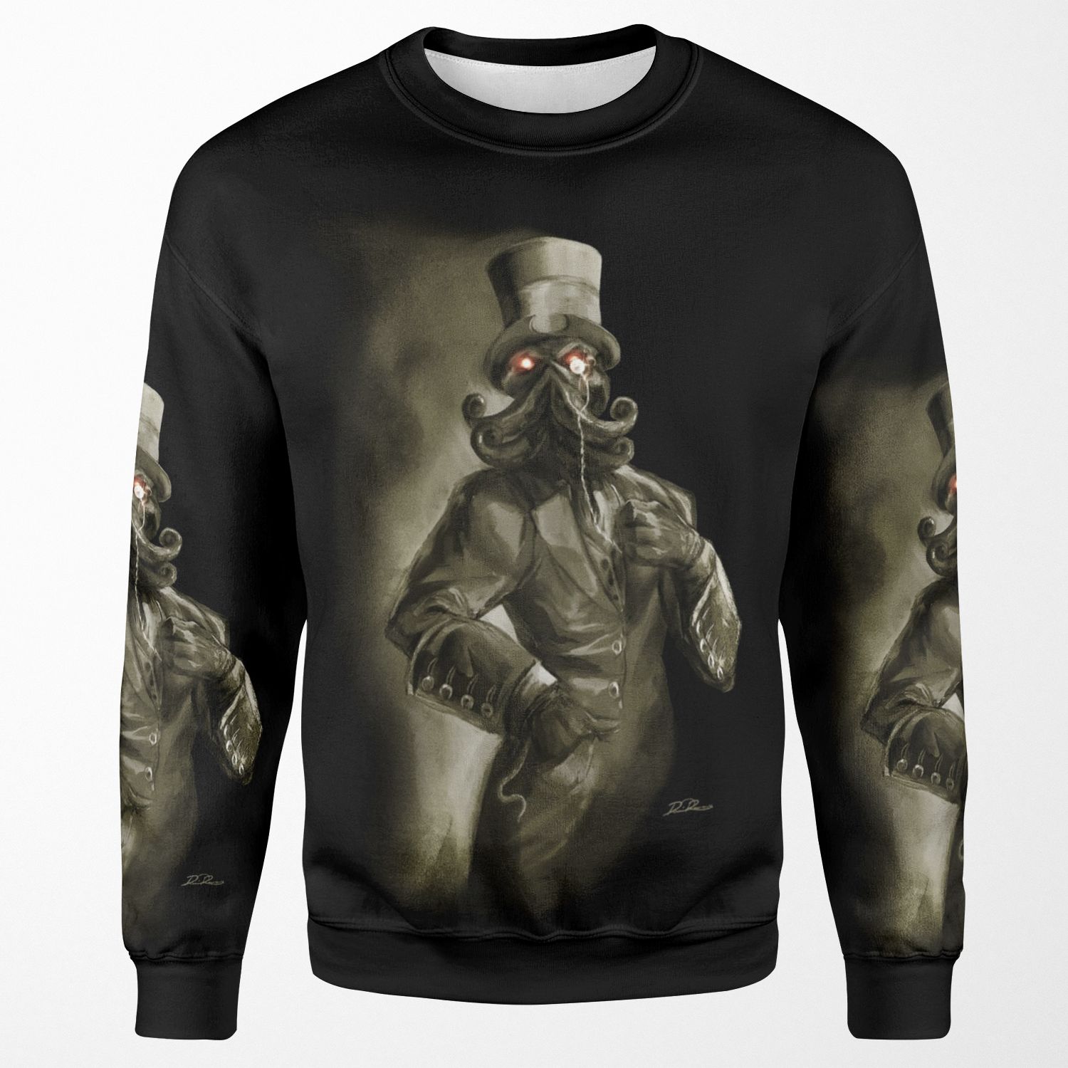 Dapper Cthulhu All-over-print Unisex Sweatshirt