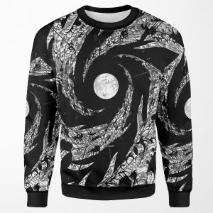 Dark Moon Rain And Trees All-over-print Unisex Sweatshirt