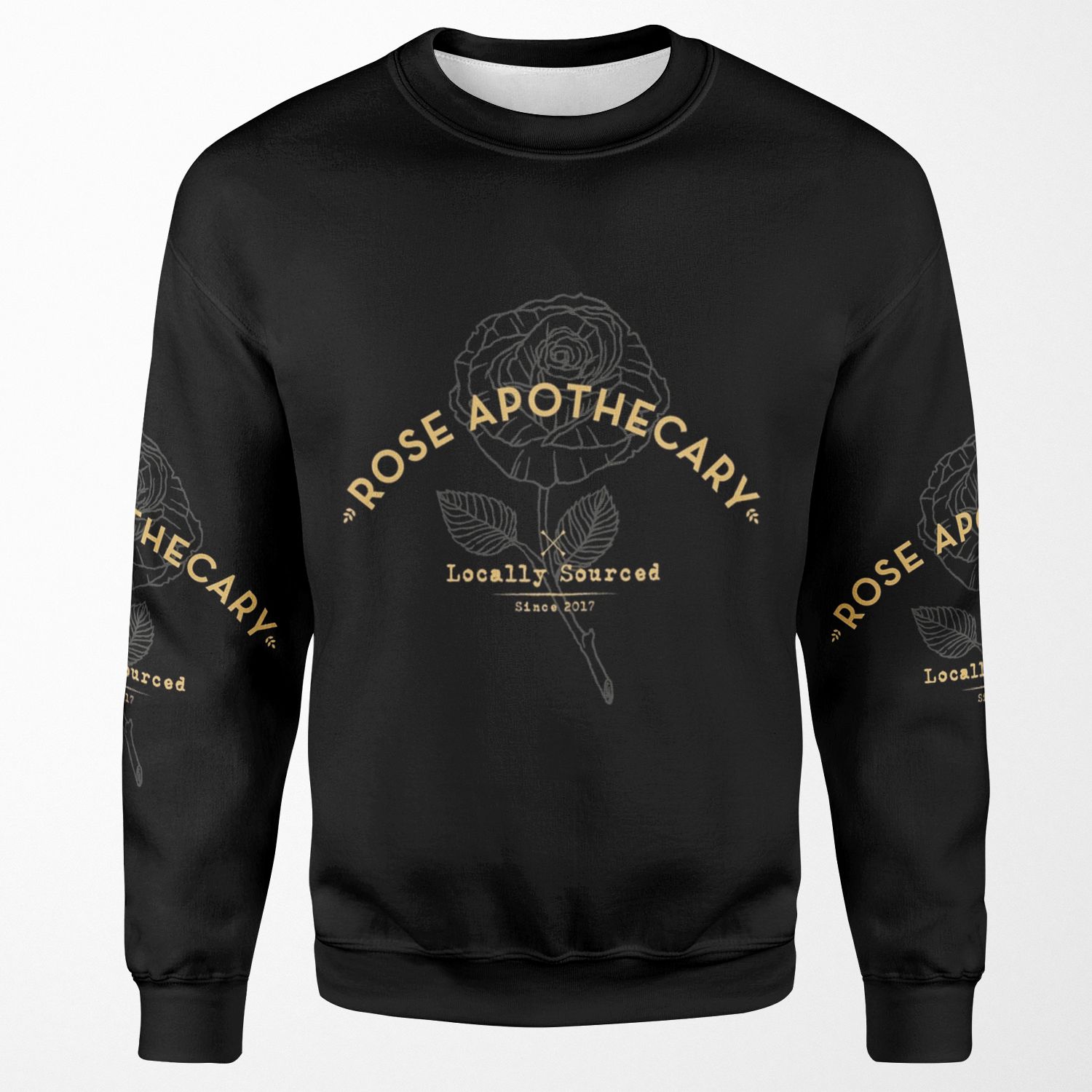 Dark Rose Apothecary All-over-print Unisex Sweatshirt