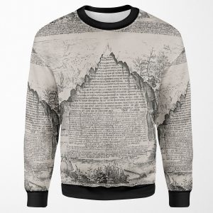 Dark Sic Mundus Creatus Est All-over-print Unisex Sweatshirt