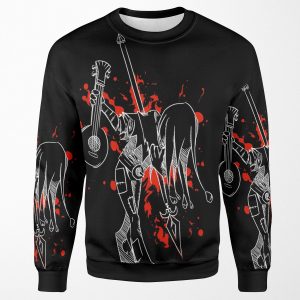 Darkest Dungeon Jester Finale White Version All-over-print Unisex Sweatshirt