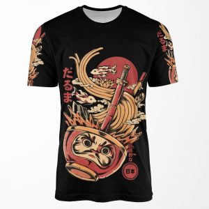 Daruma S Ramen All-over-print T-shirt