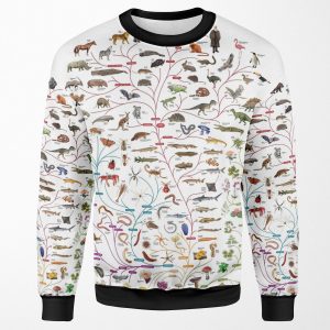 Darwinian Evolution Tree Of Life All-over-print Unisex Sweatshirt