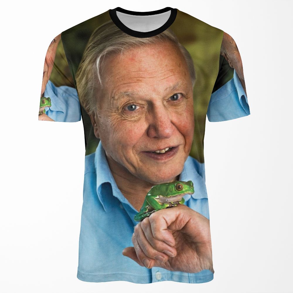 David Attenborough All Over Print All-over-print T-shirt