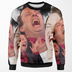 David Mitchell Hysterical Laugh All-over-print Unisex Sweatshirt