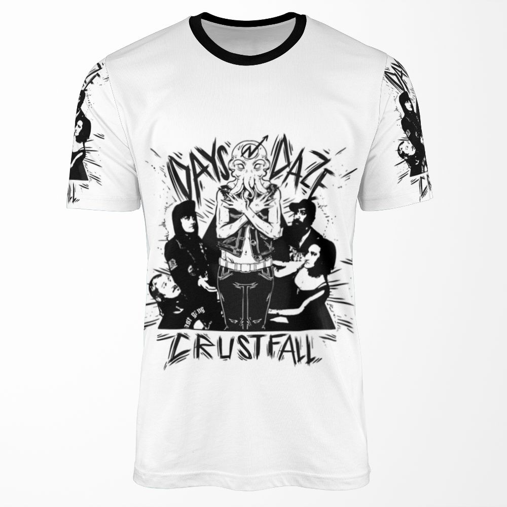Days N Crustfall All-over-print T-shirt