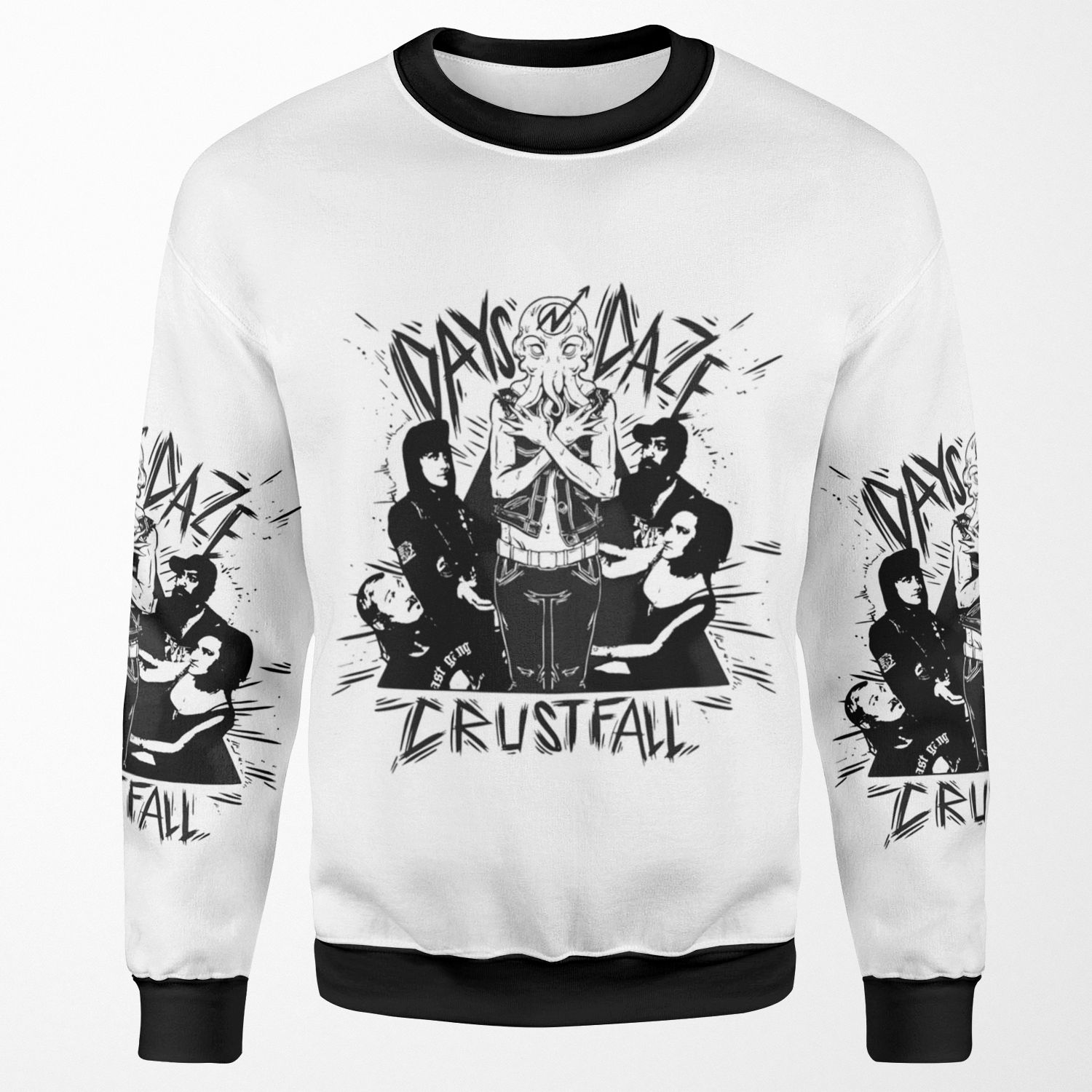 Days N Crustfall All-over-print Unisex Sweatshirt