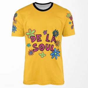 De La Soul Pattern All-over-print T-shirt