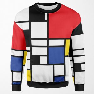 De Stijl 1 All-over-print Unisex Sweatshirt