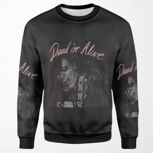 Dead Or Alive Pete Burns Flowers All-over-print Unisex Sweatshirt