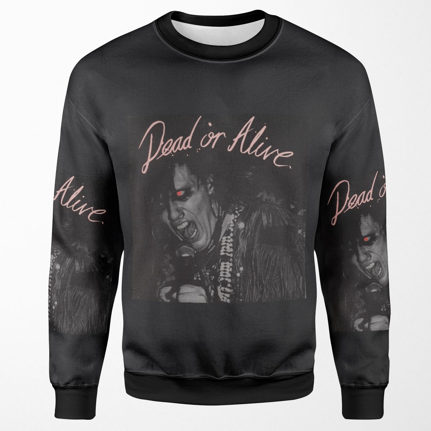 Dead Or Alive Pete Burns Flowers All-over-print Unisex Sweatshirt
