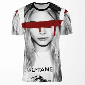 Dead Pop Stars Of Our Youth Cara Delevigne All-over-print T-shirt