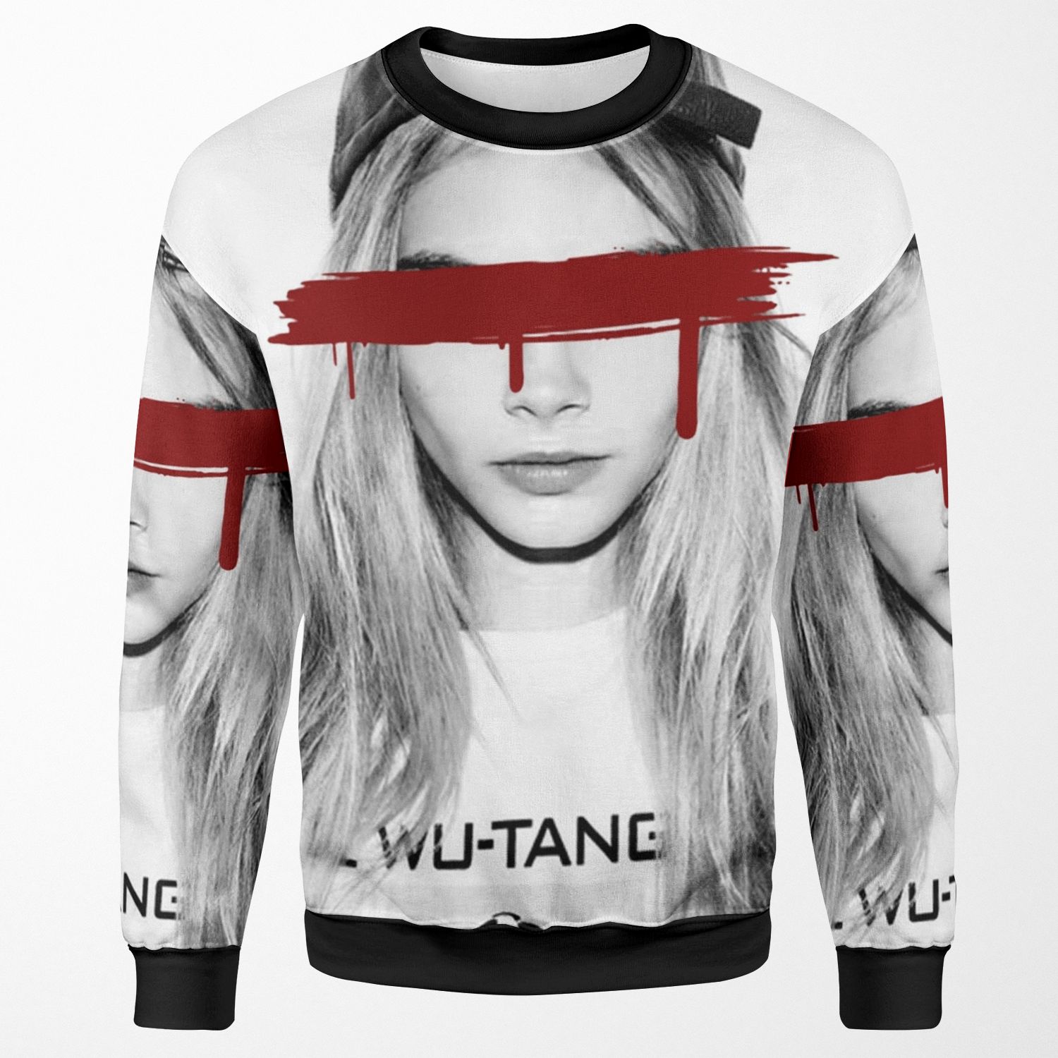 Dead Pop Stars Of Our Youth Cara Delevigne All-over-print Unisex Sweatshirt