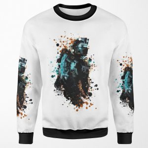 Dead Space Dark Splatter All-over-print Unisex Sweatshirt