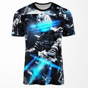Dead Space White Noise Isaac All-over-print T-shirt