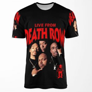 Death Row Records Snoop Dogg All-over-print T-shirt