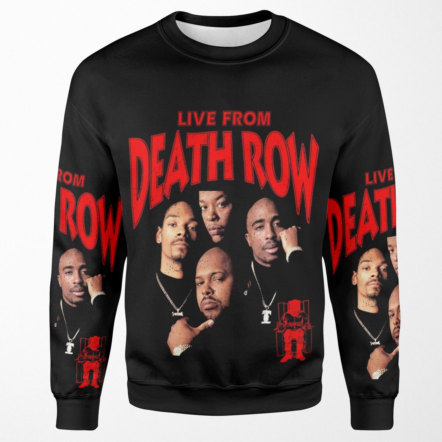 Death Row Records Snoop Dogg All-over-print Unisex Sweatshirt