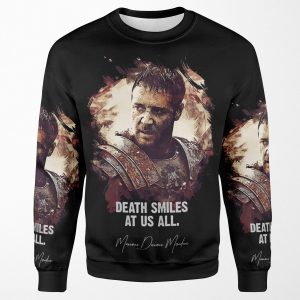 Death Smiles At Us All Maximus All-over-print Unisex Sweatshirt