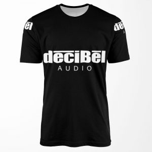 Decibel Audio All-over-print T-shirt