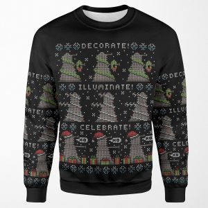 Decorate Illuminate Celebrate All-over-print Unisex Sweatshirt