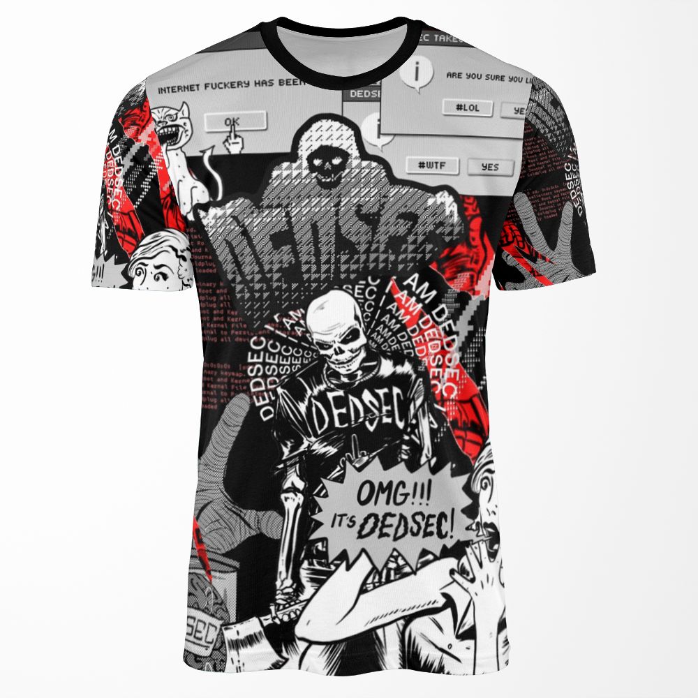 Dedsec Design 1 All-over-print T-shirt