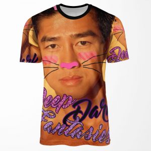 Deep Dark Fantasies Gachimuchi All-over-print T-shirt