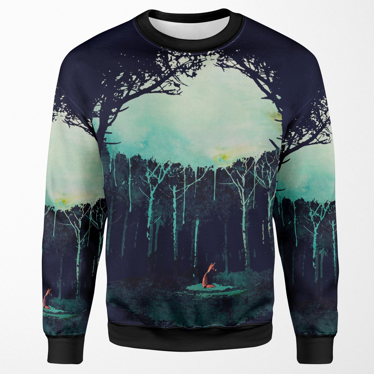 Deep In The Forest All-over-print Unisex Sweatshirt
