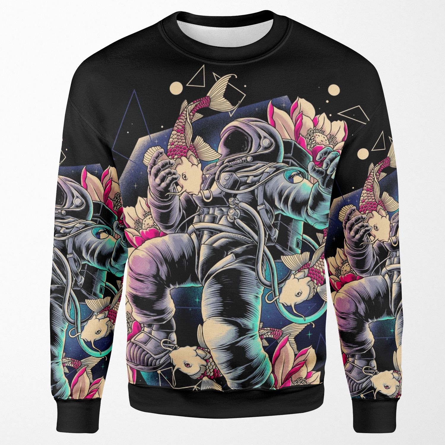 Deep Space All-over-print Unisex Sweatshirt