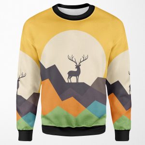 Deer All-over-print Unisex Sweatshirt