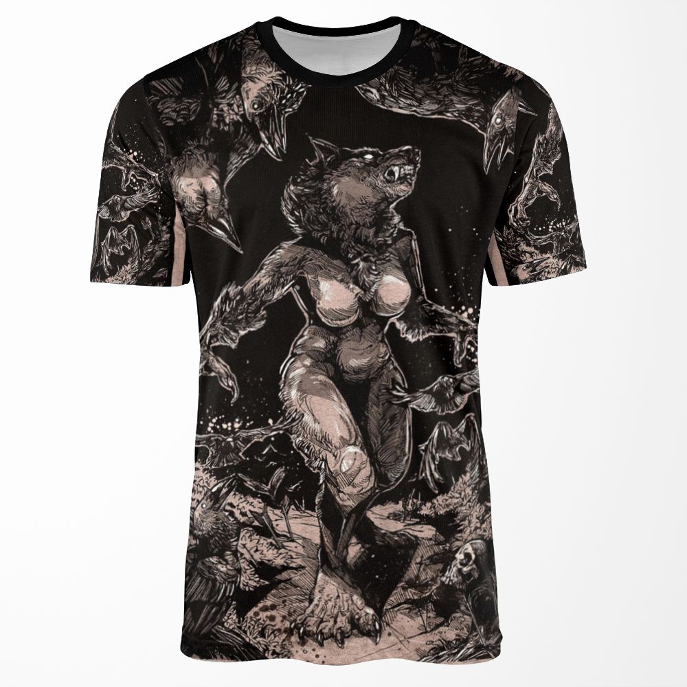 Defy And Thrive All-over-print T-shirt