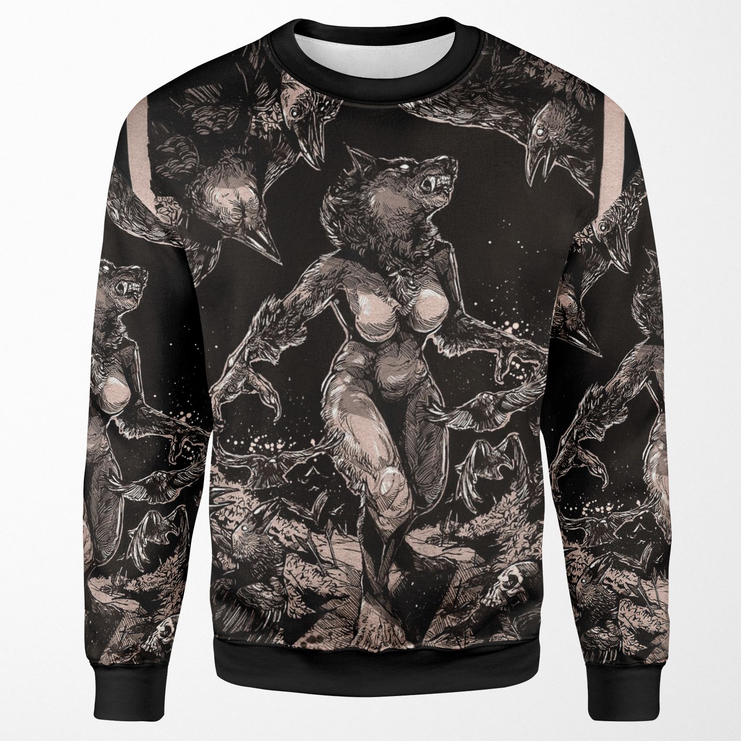 Defy And Thrive All-over-print Unisex Sweatshirt