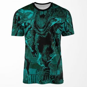 Deku Vigilante Look Not A Hero My Hero Academia Boku No Hero All-over-print T-shirt