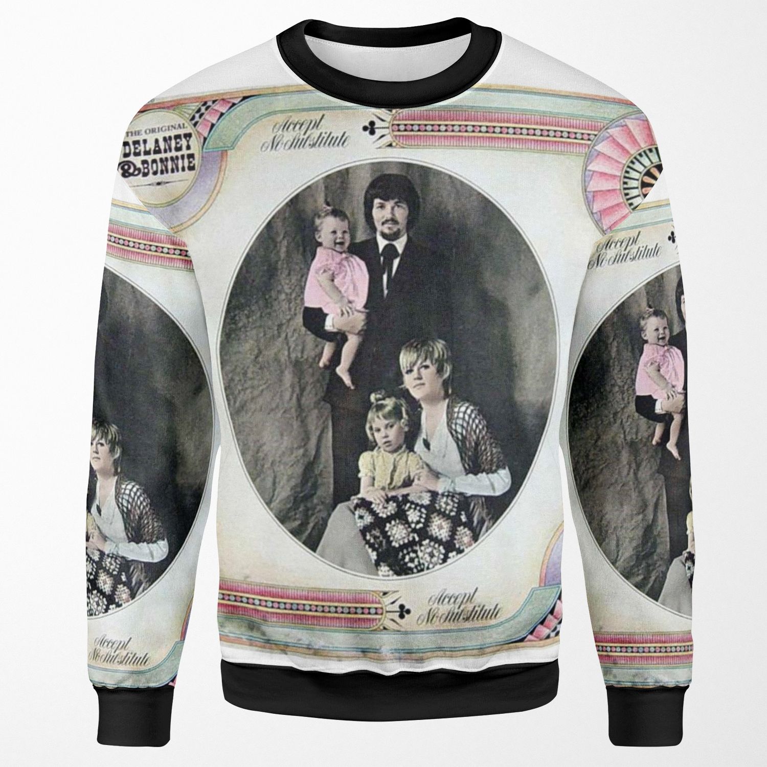 Delaney And Bonnie All-over-print Unisex Sweatshirt