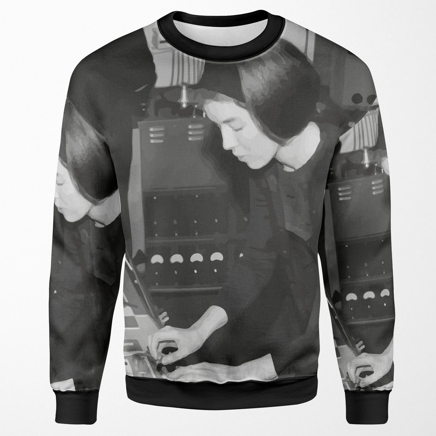 Delia Derbyshire All-over-print Unisex Sweatshirt
