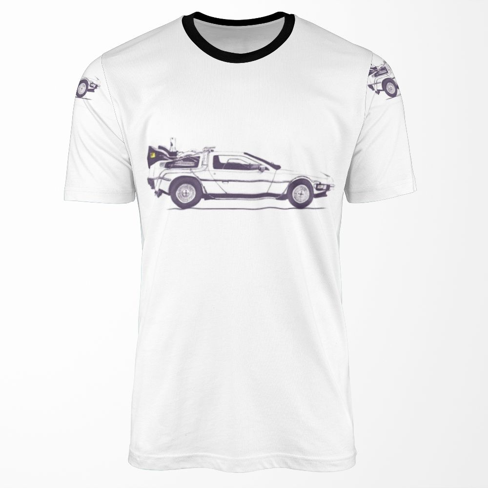 Delorean All-over-print T-shirt