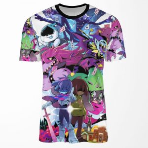 Deltarune Adventure All-over-print T-shirt