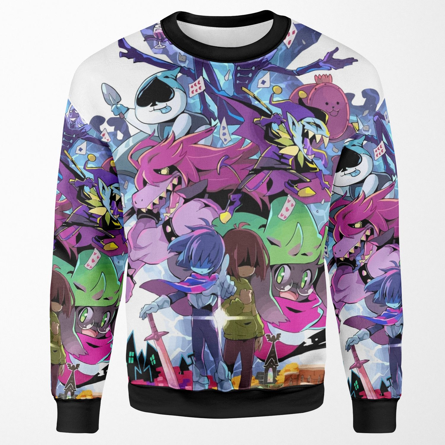 Deltarune Adventure All-over-print Unisex Sweatshirt