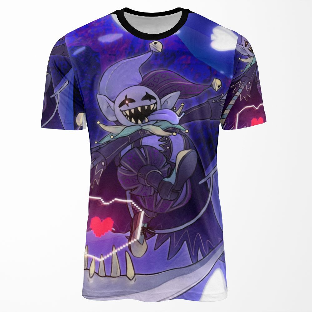 Deltarune Jevil All-over-print T-shirt