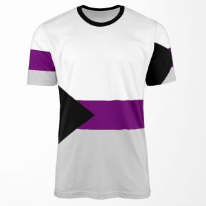 Demisexual Flag All-over-print T-shirt