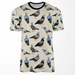 Design 33 The Pigeons All-over-print T-shirt