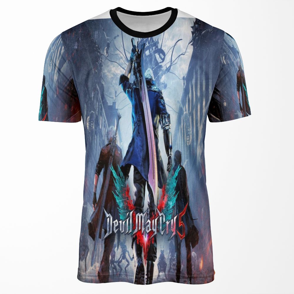 Devil May Cry 5 All-over-print T-shirt