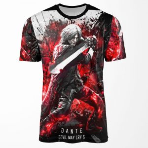 Devil May Cry 5 Dante All-over-print T-shirt