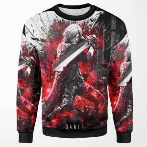 Devil May Cry 5 Dante All-over-print Unisex Sweatshirt