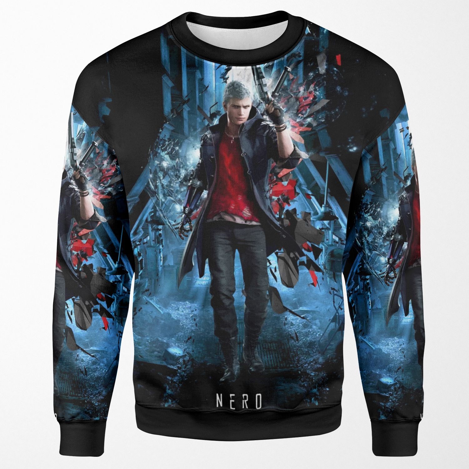 Devil May Cry 5 Nero All-over-print Unisex Sweatshirt