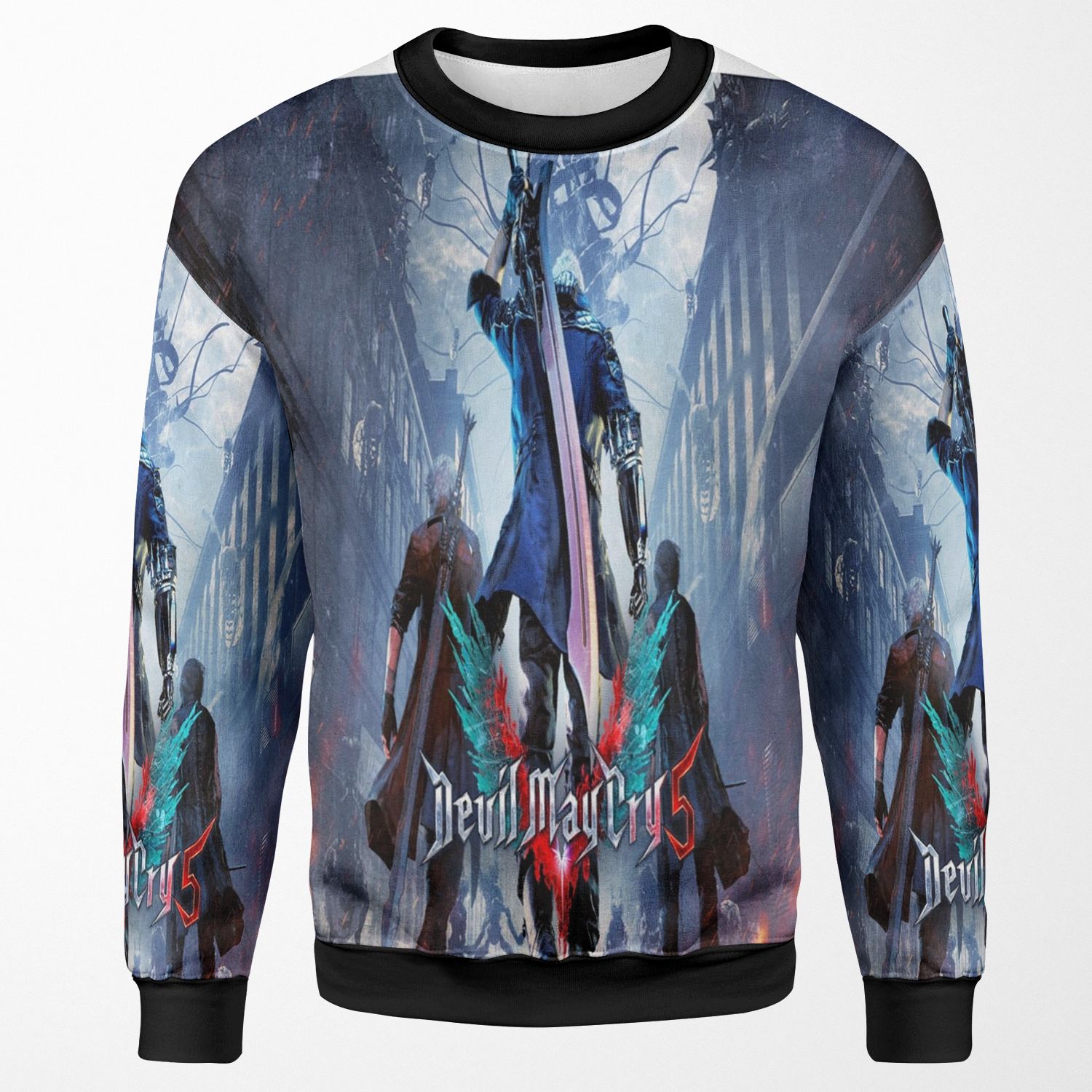 Devil May Cry 5 All-over-print Unisex Sweatshirt