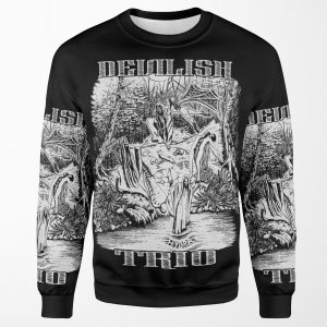 Devilish Trio Past Junts All-over-print Unisex Sweatshirt