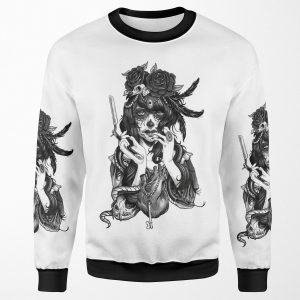 Dia De Los Muertos Sugar Skull All-over-print Unisex Sweatshirt
