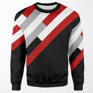 Diagonal Stripes Pattern All-over-print Unisex Sweatshirt