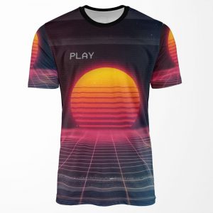 Digital Sunset All-over-print T-shirt